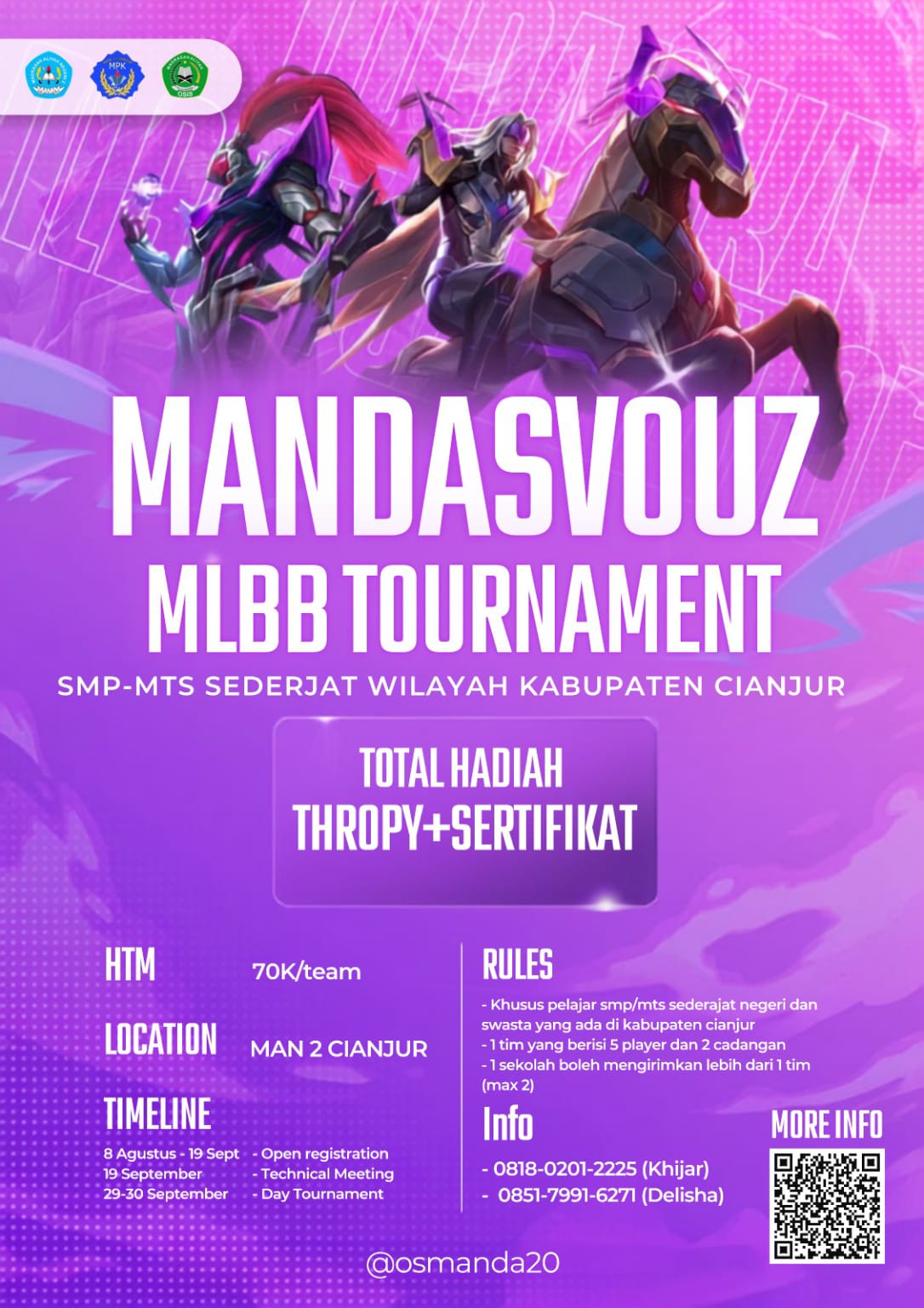 Hasil editing 2 — poster event